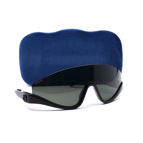 NEW GUCCI GG1650S 001 BLACK GREY AUTHENTIC SUNGLASSES - Picture 11 of 15